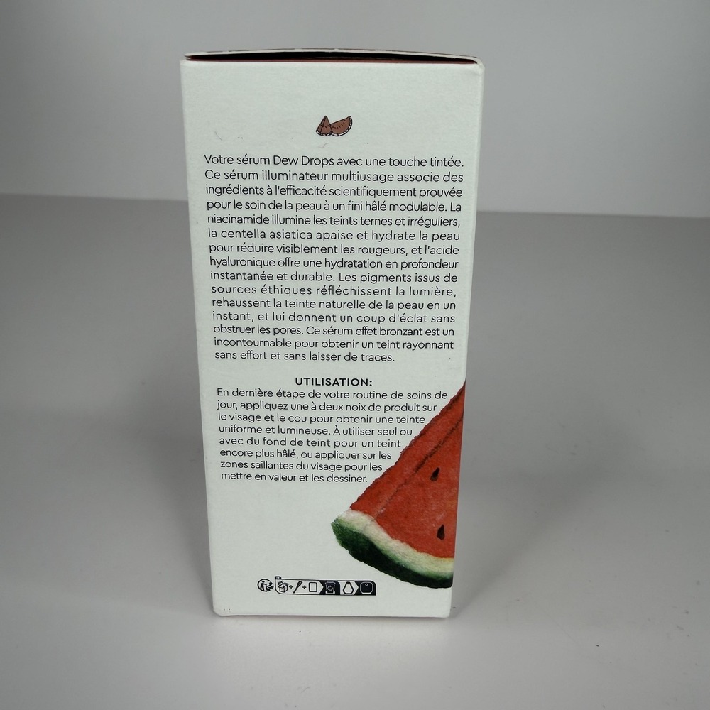 Glow Recipe Watermelon Glow Niacinamide Hue Drops 40ml Sun Glow Serum Brown - Picture 5 of 9